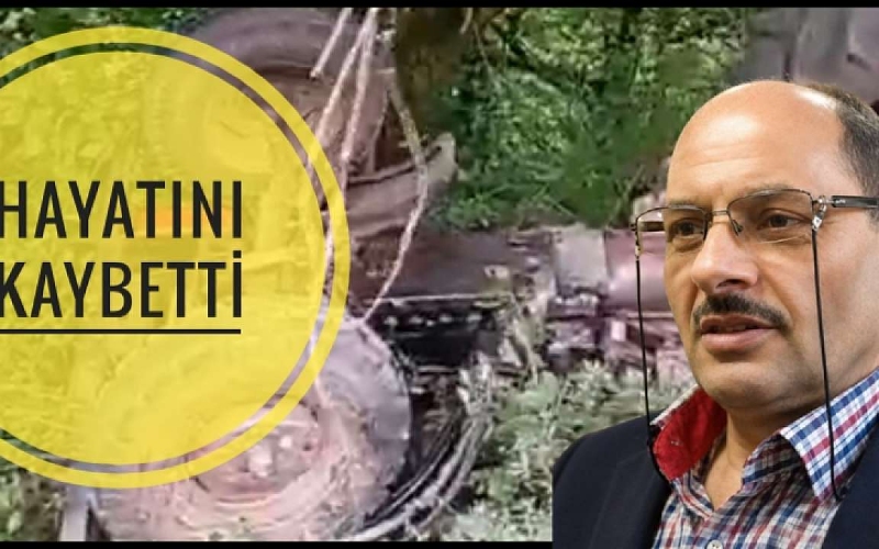 BARTIN'ın Çöpbey köyünde şarampole devrilerek traktörün altında kalan emekli lise müdürü Hüseyin Arslan, hayatını kaybetti.